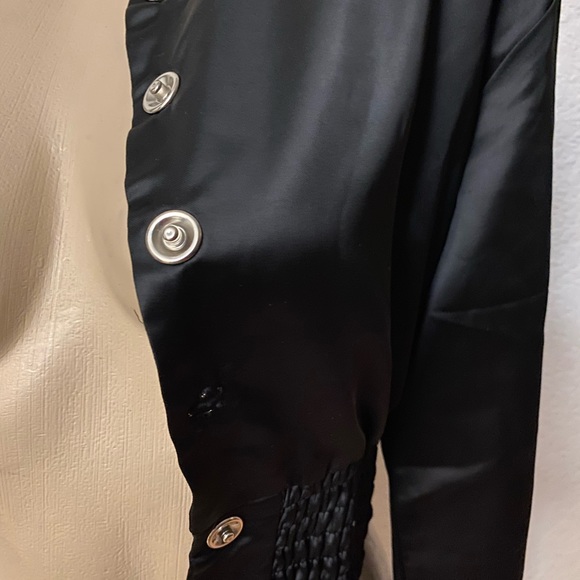 Superdown black button up jacket Small NWT NEW - Picture 3 of 3